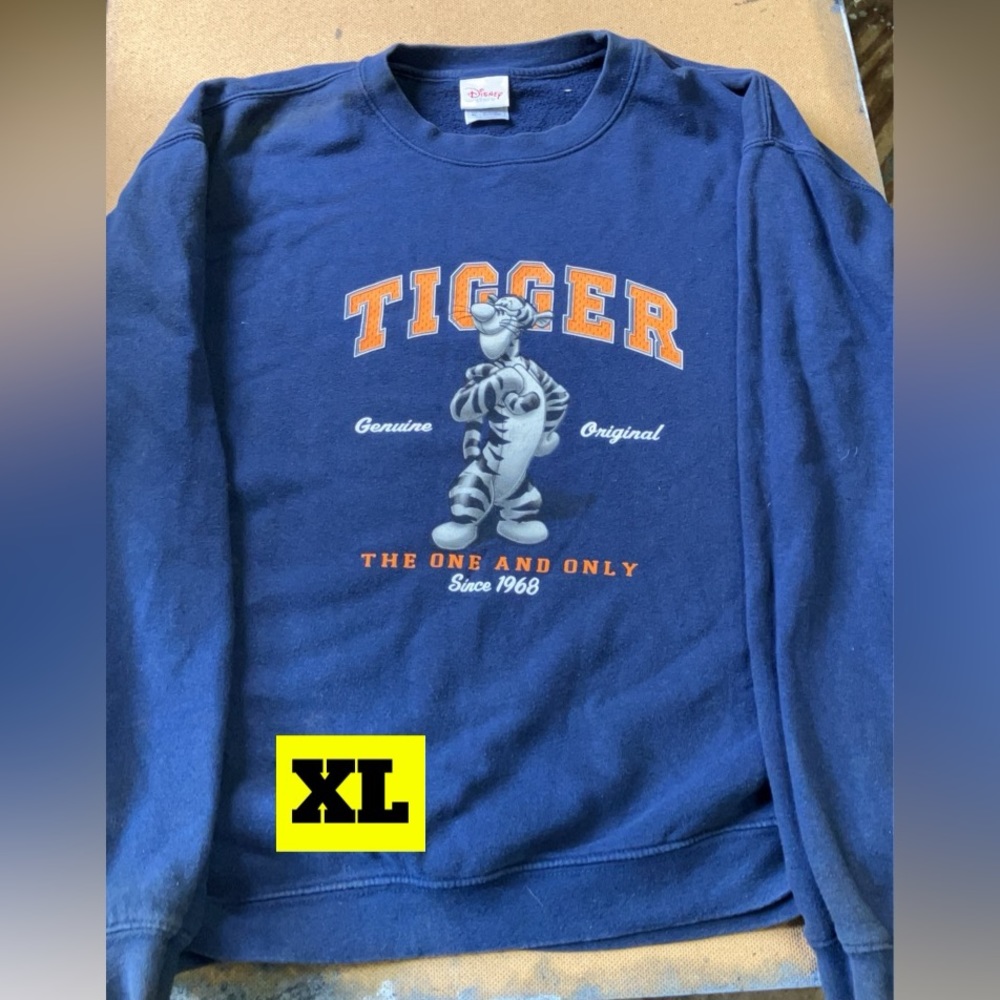 Disney Tigger The One and Only sweatshirt size-XL
